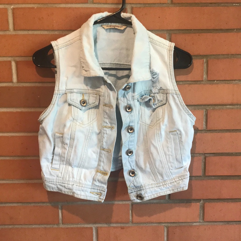 Denim vest